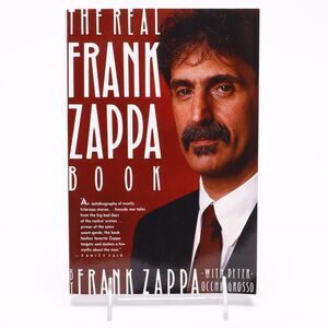 The Real Frank Zappa Book by Frank Zappa 1990 Simon & Schuster Paperback